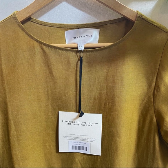 Tradlands Nico Dress | Dried Tobacco | XS - Picture 4 of 6
